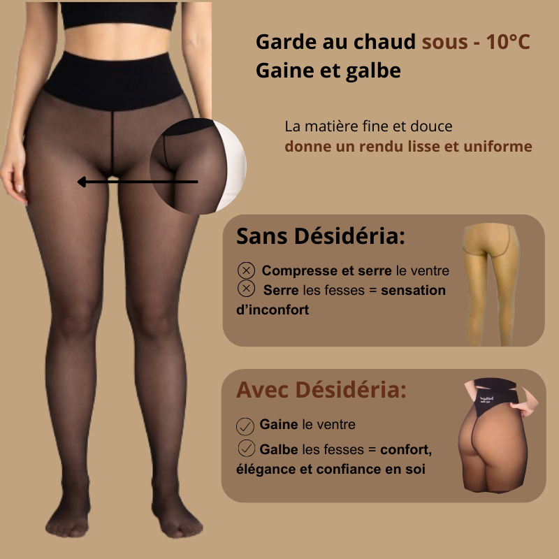 Désidéria Collant Polaire